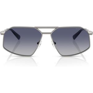imageMichael Kors Mens Mk1167 Mar Vista Hexagonal SunglassesShiny GunmetalBlue Gradient