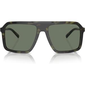 imageMichael Kors Mens Mk2218u Murren Universal Fit Square SunglassesOlive TortoiseOlive Green