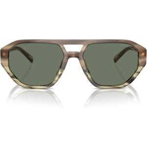 imageMichael Kors Mens Mk2219u Zurich Universal Fit Aviator SunglassesOlive TortoiseGreen Solid