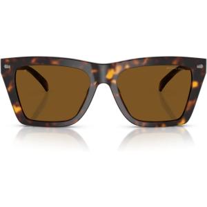 imageMichael Kors Mens Mk2225u Pebble Beach Universal Fit Square SunglassesDark TortoiseDark Brown Solid Polarized