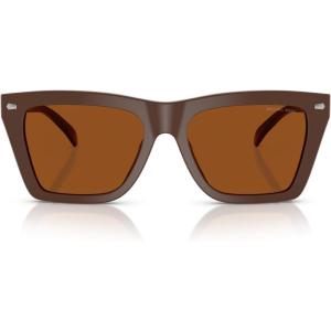 imageMichael Kors Mens Mk2225u Pebble Beach Universal Fit Square SunglassesNutmeg SolidBrown Solid