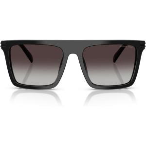 imageMichael Kors Mens Mk2249u Edgewater Universal Fit Square SunglassesBlackDark Grey Gradient