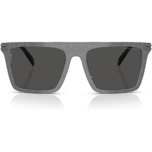 imageMichael Kors Mens Mk2249u Edgewater Universal Fit Square SunglassesGrey DenimDark Grey Solid