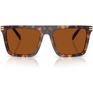 imageMichael Kors Mens Mk2249u Edgewater Universal Fit Square SunglassesVintage TortoiseBrown Solid