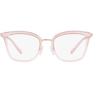 imageMichael Kors Womens Mk3032 Coconut Grove Square Prescription Eyewear FramesCOCONUT GROVE ROSE GOLDPINK TRANSPARE