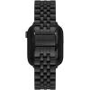 imageMichael Kors Band for Apple Watch Stainless Steel Smart Watch Bands for Women Compatible with Apple Watch 38mm 40mm 41mm3845MM Black