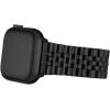 imageMichael Kors Band for Apple Watch Stainless Steel Smart Watch Bands for Women Compatible with Apple Watch 38mm 40mm 41mm3845MM Black