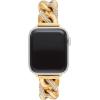 imageMichael Kors Band for Apple Watch Stainless Steel Smart Watch Bands for Women Compatible with Apple Watch 38mm 40mm 41mm3845MM Gold Chain