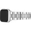 imageMichael Kors Band for Apple Watch Stainless Steel Smart Watch Bands for Women Compatible with Apple Watch 38mm 40mm 41mmSilver Pav