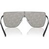 imageMichael Kors Mens Mk1152 Snowmass Rectangular SunglassesMatte GunmetalMk Mirrored