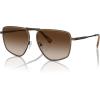 imageMichael Kors Mens Mk1153 Silverton Aviator SunglassesMatte HuskBrown Gradient