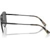 imageMichael Kors Mens Mk1153 Silverton Aviator SunglassesShiny BlackDark Grey Solid