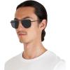 imageMichael Kors Mens Mk1153 Silverton Aviator SunglassesShiny BlackDark Grey Solid