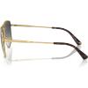 imageMichael Kors Mens Mk1153 Silverton Aviator SunglassesShiny GoldLight Grey Gradient