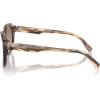 imageMichael Kors Mens Mk2216u Eger Universal Fit Round SunglassesBrown HornBrown Gradient Black Mirrored