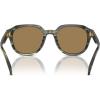 imageMichael Kors Mens Mk2216u Eger Universal Fit Round SunglassesOlive HornOlive Green Mirrored