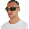 imageMichael Kors Mens Mk2226 Zion Rectangular SunglassesDark TortoiseGreen Solid