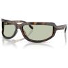 imageMichael Kors Mens Mk2226 Zion Rectangular SunglassesDark TortoiseGreen Solid