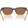 imageMichael Kors Mens Mk2250u Everglades Universal Fit Cat Eye SunglassesAmber GradientBrown Solid