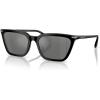 imageMichael Kors Mens Mk2250u Everglades Universal Fit Cat Eye SunglassesBlackSilver Mirrored Gradient