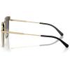 imageMichael Kors Womens MK1143D Fuji Cat Eye Sunglasses Light GoldDark Grey Solid 61 mm
