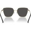 imageMichael Kors Womens MK1143D Fuji Cat Eye Sunglasses Light GoldDark Grey Solid 61 mm