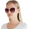 imageMichael Kors Womens Mk1067b Corsica Butterfly SunglassesRose GoldCordovanBurgundy Gradient