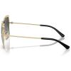 imageMichael Kors Womens Mk1141 Greenpoint Square SunglassesLight GoldBlack InsertGrey Gradient