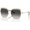 imageMichael Kors Womens Mk1141 Greenpoint Square SunglassesLight GoldCrystal InsertGrey Gradient