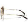 imageMichael Kors Womens Mk1141 Greenpoint Square SunglassesLight GoldDark Tortoise InsertBrown Gradient