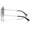 imageMichael Kors Womens Mk1141 Greenpoint Square SunglassesSilverCrystal InsertSilver Mirrored