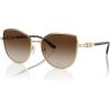 imageMichael Kors Womens Mk1144b Catalonia Cat Eye SunglassesShiny Light GoldBrown Gradient