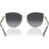 imageMichael Kors Womens Mk1144b Catalonia Cat Eye SunglassesShiny SilverNavy Gradient