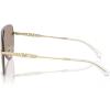 imageMichael Kors Womens Mk1149 Cyprus Aviator SunglassesBrown MirroredBrown Mirrored
