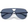 imageMichael Kors Womens Mk1149 Cyprus Aviator SunglassesNavy SolidNavy Solid