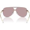 imageMichael Kors Womens Mk1149 Cyprus Aviator SunglassesPink Solid Back MirroredPink Solid Back Mirrored
