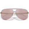 imageMichael Kors Womens Mk1149 Cyprus Aviator SunglassesPink Solid Back MirroredPink Solid Back Mirrored