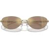 imageMichael Kors Womens Mk1151 Manchester Oval SunglassesBrown MirroredBrown Mirrored