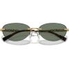 imageMichael Kors Womens Mk1151 Manchester Oval SunglassesGreen SolidGreen Solid
