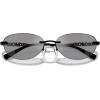imageMichael Kors Womens Mk1151 Manchester Oval SunglassesGrey Solid Back MirroredGrey Solid Back Mirrored