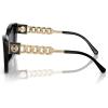 imageMichael Kors Womens Mk2205 Montecito Butterfly SunglassesBlackDark Grey Solid