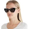 imageMichael Kors Womens Mk2205 Montecito Butterfly SunglassesBlackDark Grey Solid