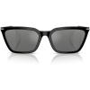 imageMichael Kors Mens Mk2250u Everglades Universal Fit Cat Eye SunglassesBlackSilver Mirrored Gradient