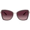 imageMichael Kors Womens Mk1067b Corsica Butterfly SunglassesRose GoldCordovanBurgundy Gradient