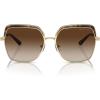Light Gold/Dark Tortoise Insert/Brown Gradient