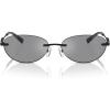 imageMichael Kors Womens Mk1151 Manchester Oval SunglassesGrey Solid Back MirroredGrey Solid Back Mirrored