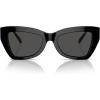 imageMichael Kors Womens Mk2205 Montecito Butterfly SunglassesBlackDark Grey Solid