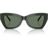 imageMichael Kors Womens Mk2205 Montecito Butterfly SunglassesBosco SolidGreen Solid