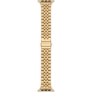 imageMichael Kors Band for Apple Watch Stainless Steel Smart Watch Bands for Women Compatible with Apple Watch 38mm 40mm 41mm3845MM Gold