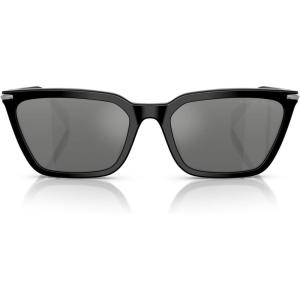 imageMichael Kors Mens Mk2250u Everglades Universal Fit Cat Eye SunglassesBlackSilver Mirrored Gradient
